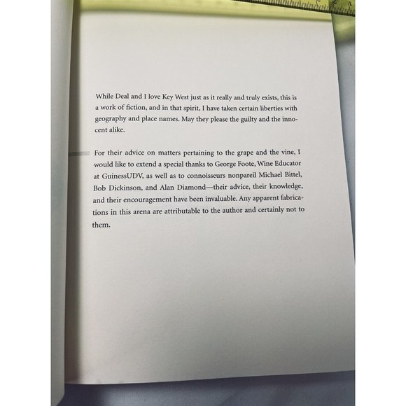 Bone Key 2002 Les Standiford 1st Print Hardcover Book Dust Jacket SIGNED COPY - Picture 9 of 12